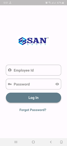Android application SAN Group HR screenshort