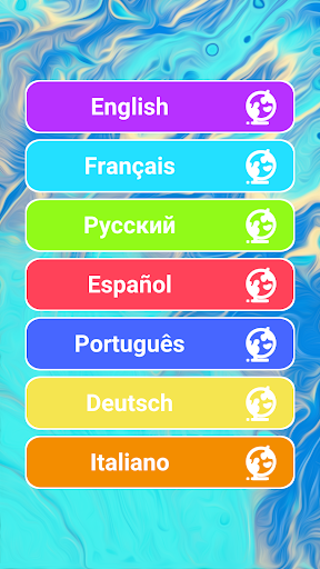 Android application 1 word screenshort