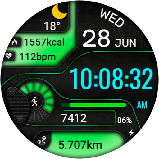 Digital Sport  v4 Watchface