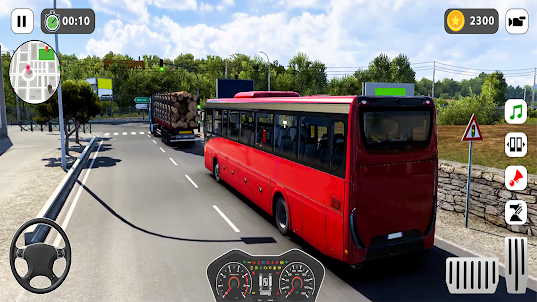 เกมขับรถบัสจริง 2024 3D