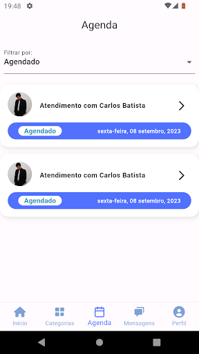 GeAgendamentos Screen 2