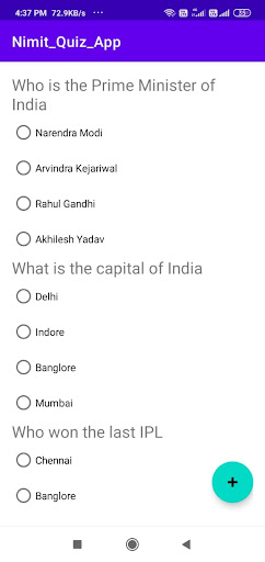 masai quiz app Screen 2