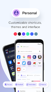 Webbrowser Opera Mini Screenshot