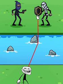 Screenshot 19 Thief Troll solve steal puzzle android