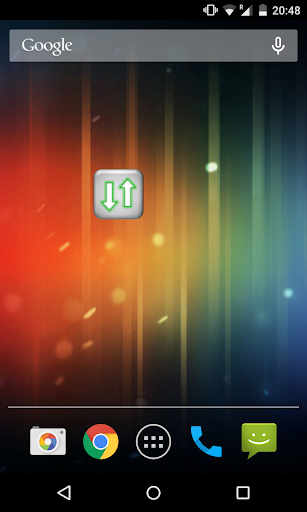 Android application Roaming Switch ON / OFF screenshort