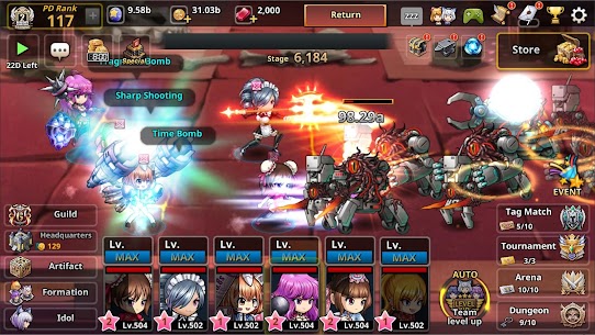 Dungeon iDoll MOD APK (Mod Menu/Attack Speed Multiplier) 3