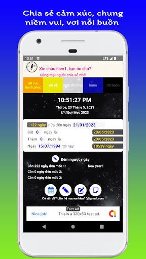 Time Calculator:Tính, đếm ngày Screen 2