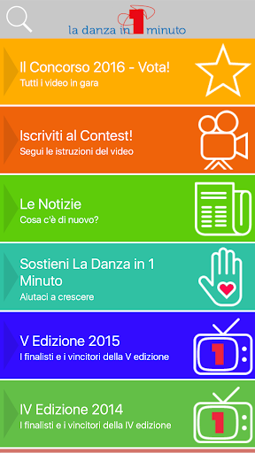 Android application One Minute Dance screenshort