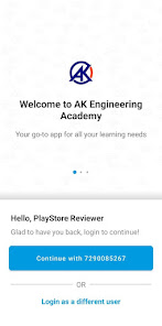 Screenshot 1 AK Academy android
