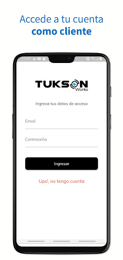 Android application TuksonWorks screenshort