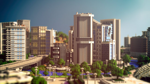 Captura de Pantalla 3 Ciudades para Minecraft PE android