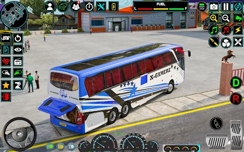 Modern Bus Transport Game 3D