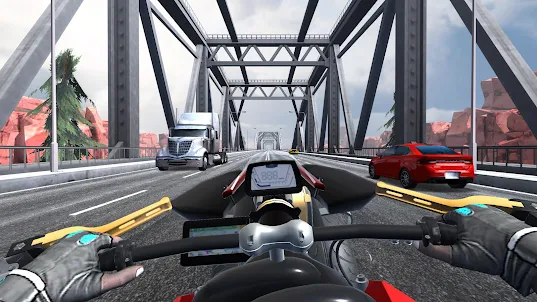Traffic Bike Driving Simulator
