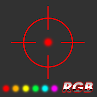 Laser crosshair pro aim fps game on screen overlay