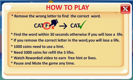 Word Saga Screen 2