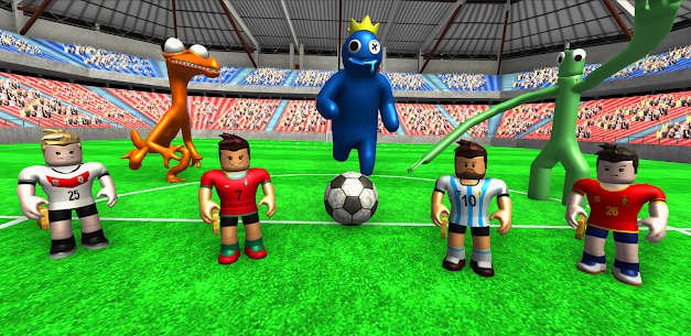 Rainbow Football Friends 3D MOD APK (Unlimited Money) Download 1