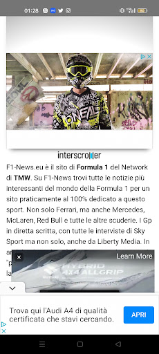 Android application F1-News.eu - Notizie Formula 1 screenshort