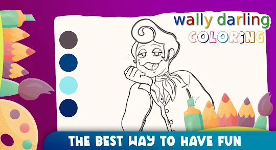 wally darling Coloring Book