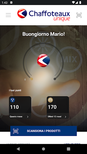 Android application Chaffoteaux Unique screenshort