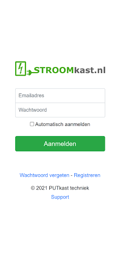 Android application Stroomkast screenshort