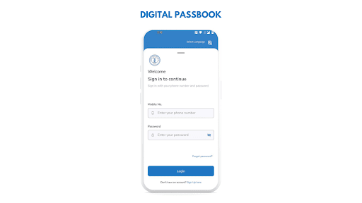 Android application SWBBL mPassbook screenshort