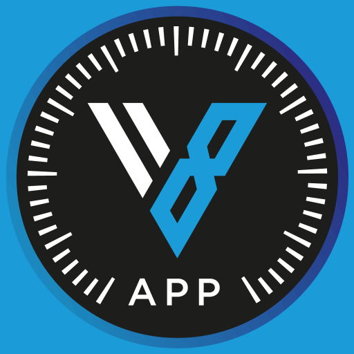 V8 App p/ Treinamentos logo