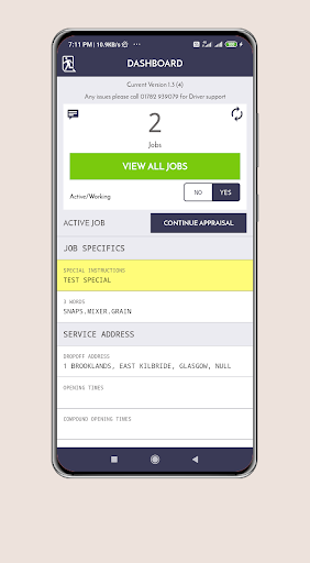 Android application Space Mobiles screenshort
