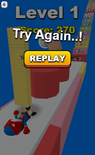 Android application Stair Run 3D screenshort