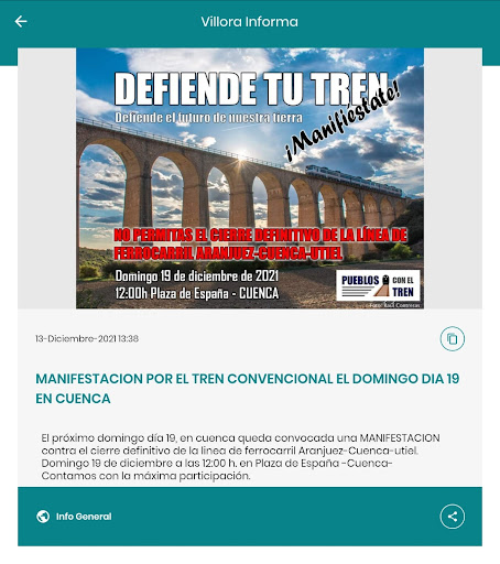Villora Informa Screen 3