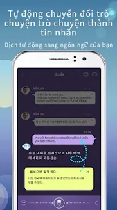 EmoChat, Realtime dịch tự động