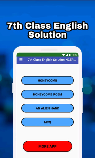 7th Class English Solution MCQ