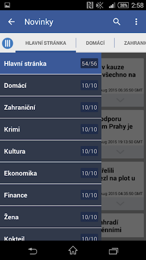 Czech News Screen 3
