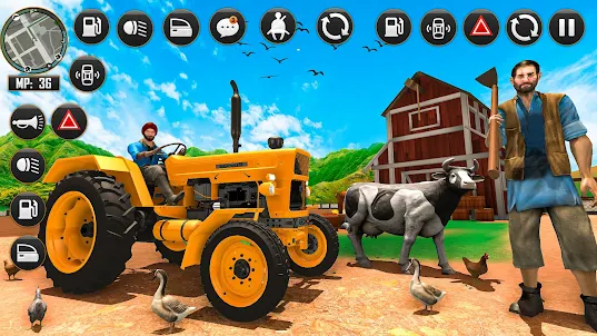 米国農業用 3D トラクター 2023