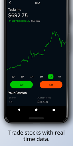 PocketProfit: Stock Market Sim Screen 2