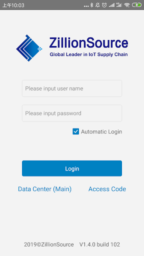 Android application ZillionSource screenshort