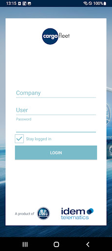 Android application cargofleet Driver S screenshort