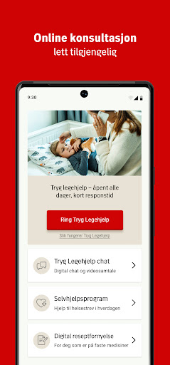 Tryg Legehjelp Screen 2