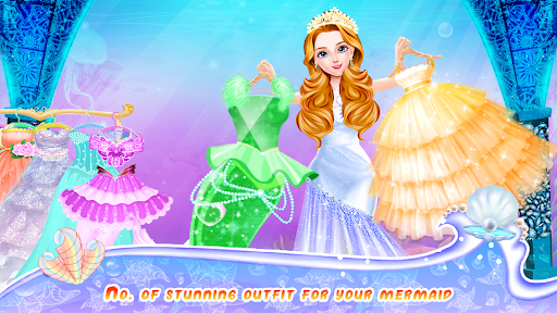 Mermaid dress up girls games