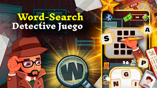 Word-Search: Detective Juego