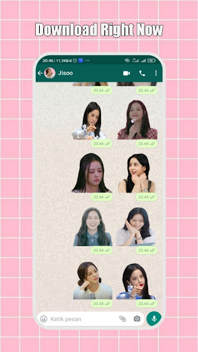 Jisoo Blackpink Stickers - WAStickerApps