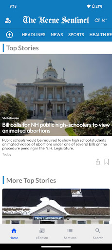 The Keene Sentinel Screenshot 3 - AppWisp.com