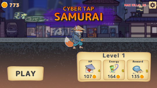 Cyber Samurai MOD APK – Tap to Slash (Unlimited Money) Download 3