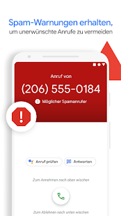 Telefon App von Google Screenshot