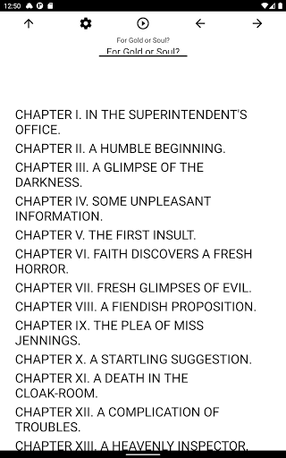 Book, For Gold or Soul? Screen 3