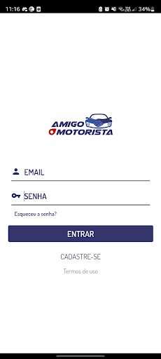 Android application Amigo Motorista screenshort