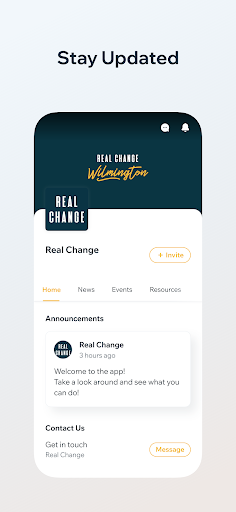 Real Change Wilmington Screen 2