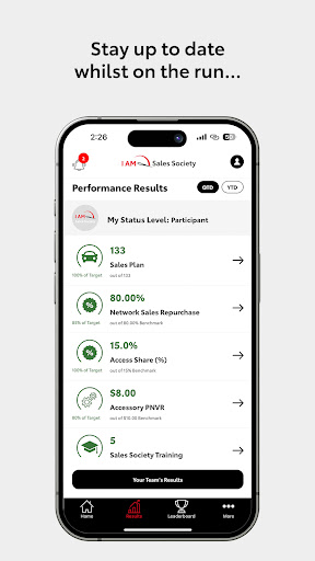 Sales Society Screen 3