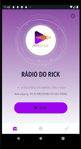 Android application RÁDIO DO RICK screenshort