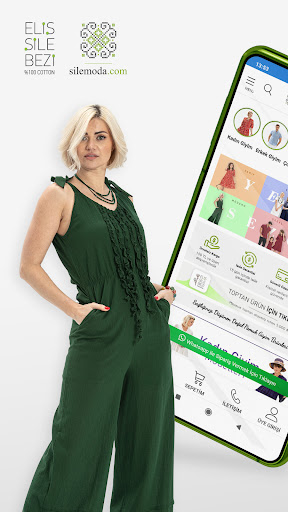 Android application Şile Moda screenshort