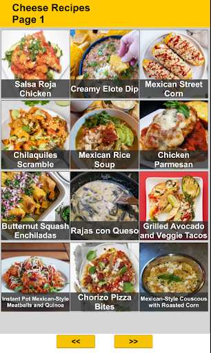Android application 150 Cheese Recipes screenshort